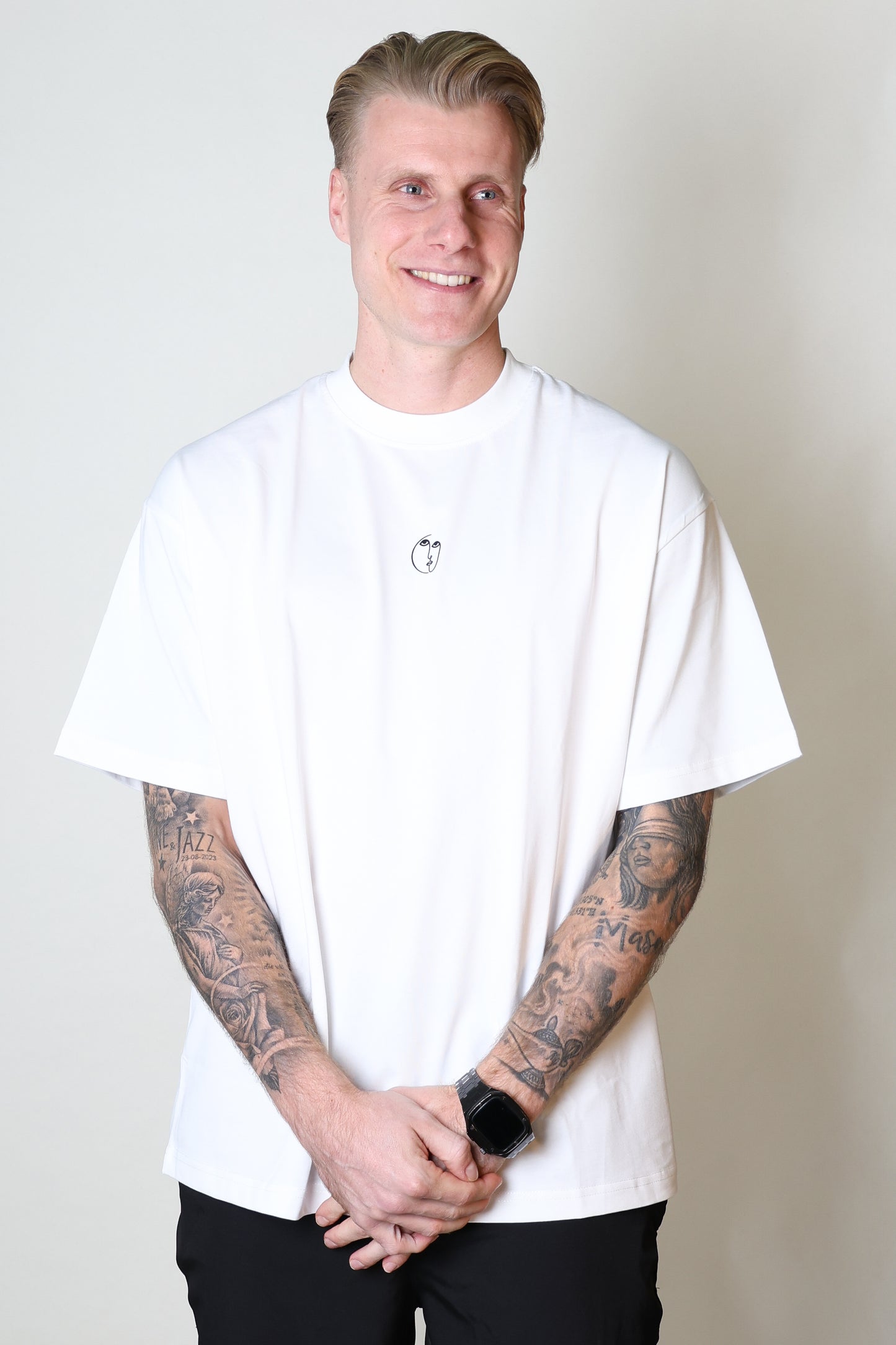 Oversized Gymhead White shirt