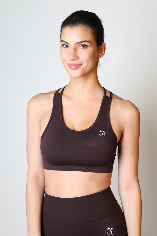 Sport Bra Brown